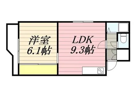 PLAZA IN 栄通【0405号室】の間取り