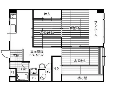 天保山第1コーポ【701号室】の外観