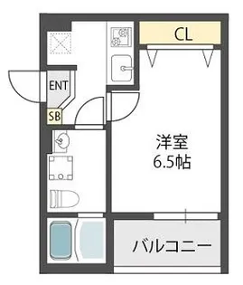 ヴィレッタ武庫之荘【203号室】の間取り