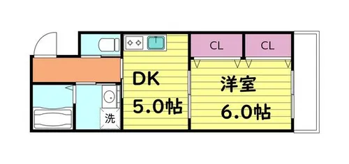 D.G.COURT【7階】の間取り