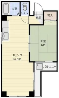 ロゼ幸町B棟【2階】の間取り
