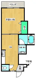 大阪府豊中市庄内幸町2丁目【マンション】の間取り