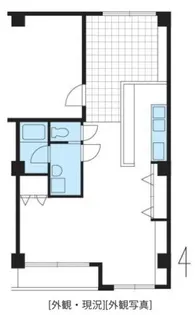 西新カステリア【501号室】の間取り