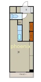 SLR吹上【3階】の間取り