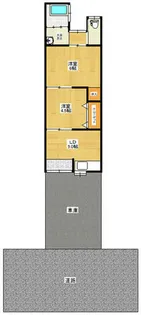 福岡県中間市中央4丁目【一戸建】の外観