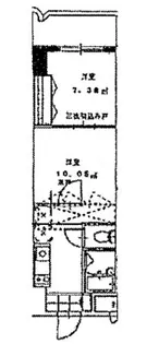 福岡県北九州市小倉北区弁天町【マンション】の間取り
