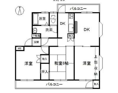 福岡県福岡市早良区次郎丸6丁目【マンション】の間取り