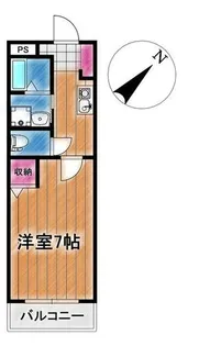 セントラルパークサイドマンション【305号室】の間取り