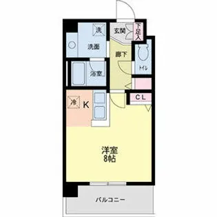 デイグラン鶴見【0313号室】の間取り