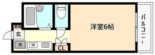 ハウゼ21【2階】の間取り