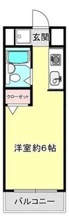 川北ビル【301号室】の間取り