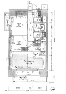 ル・シェモア久屋大通公園 8階【8階】の間取り
