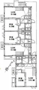 福岡県福岡市西区姪の浜6丁目【アパート】の間取り