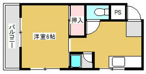 プレアール古川橋Ⅲ【2階】の間取り