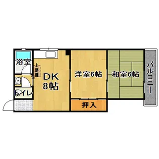 宮沢ビル【502号室】の間取り