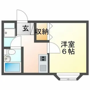 フェニックス豊中【309号室】の間取り