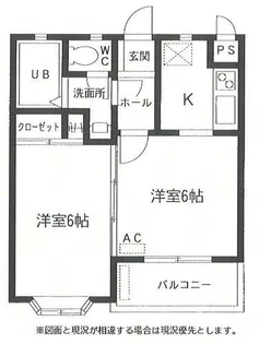 プルミエール西高師【A103号室】の間取り