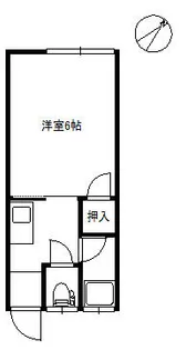 福岡県福岡市城南区梅林1丁目【アパート】の間取り