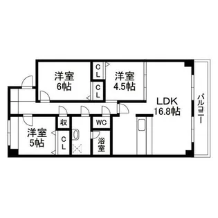 レジデンスジュメーラオアシス【202号室】の間取り