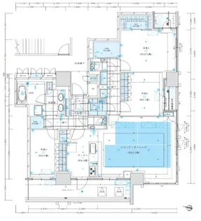 大阪府大阪市北区中津1丁目【マンション】の間取り