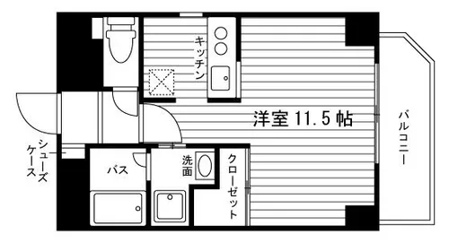 Grand Forte【9階】の間取り