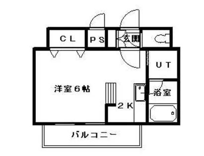 コスモス東札幌【807号室】の間取り