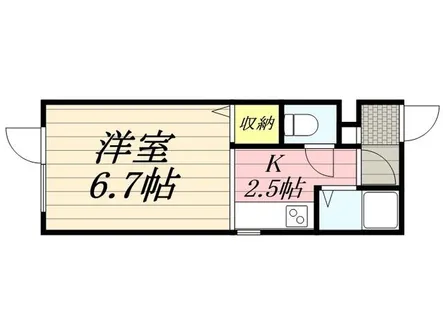 東札幌スカイハイツ【0201号室】の間取り