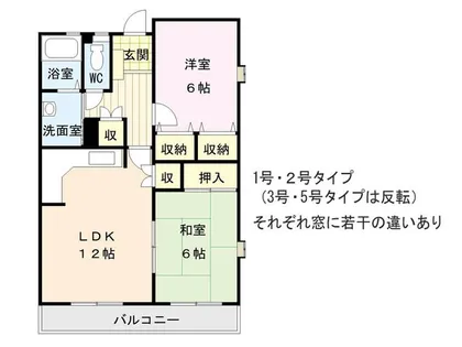 VIVANT宗像【403号室】の間取り