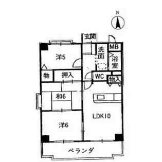 カナレグランデ【503号室】の間取り