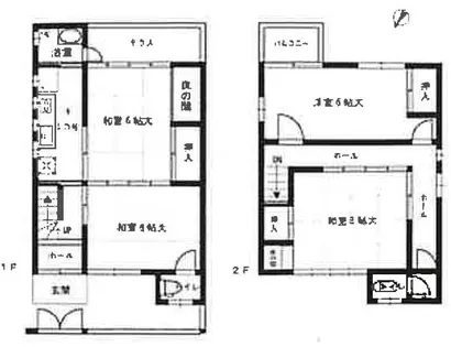 兵庫県神戸市長田区池田広町【一戸建】の間取り