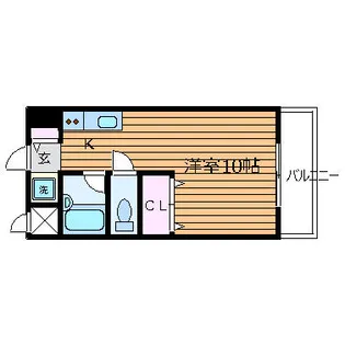 大阪府吹田市岸部南2丁目【マンション】の間取り