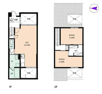 仮称)今出川コートハウス【1階】の間取り