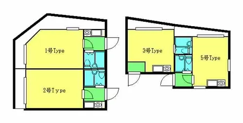 マンションパピリオ【3階】の間取り