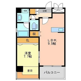 N’s First【6階】の間取り