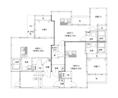 福岡県福岡市城南区梅林2丁目【アパート】の間取り