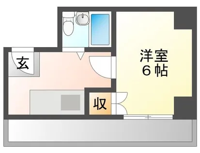 イルソーレ十三【607号室】の間取り