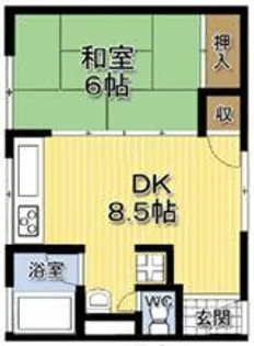 ダイワ高井田ビル【403号室】の間取り