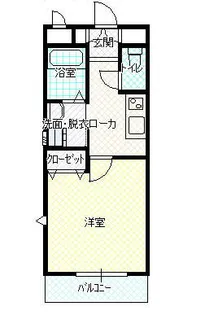 エクセルメゾン諸ノ木【2C号室】の間取り