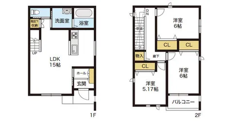 和歌山県和歌山市西浜【一戸建】の間取り