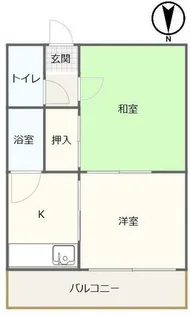 阪南ジャンボハイツ【5階】の間取り