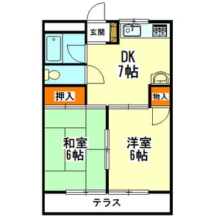 兵庫県伊丹市南本町2丁目【マンション】の間取り
