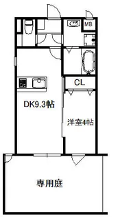 滋賀県草津市野村6丁目【マンション】の間取り
