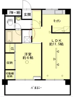 福岡県福岡市城南区別府3丁目【マンション】の間取り