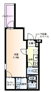 フジパレス立花北【302号室】の間取り