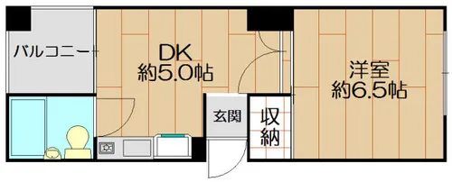 マーレ【6階】の間取り