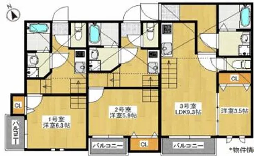 クレオ箱崎駅前弐番館【202号室】の間取り