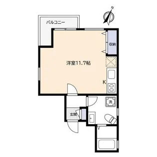 DECOLA ASHIYA(デコラアシヤ)【4階】の間取り