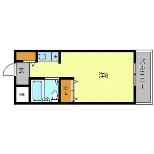 兵庫県加西市北条町栗田【マンション】の間取り
