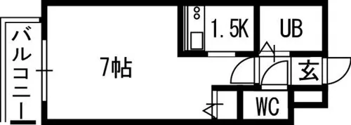 Lennon Terraza6-3【5階】の間取り