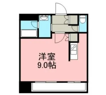 プレジデント豊平【7階】の間取り